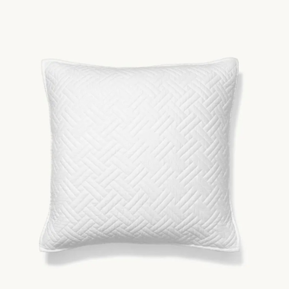 Boll & branch heritage shams with insert (euro)